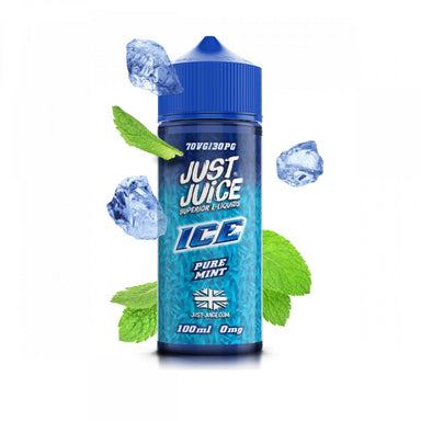 Pure Mint Ice Shortfill by Just Juice. - 100ml-Supergood.
