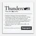 Thunderc*nt Canvas by Supergood.-Supergood.