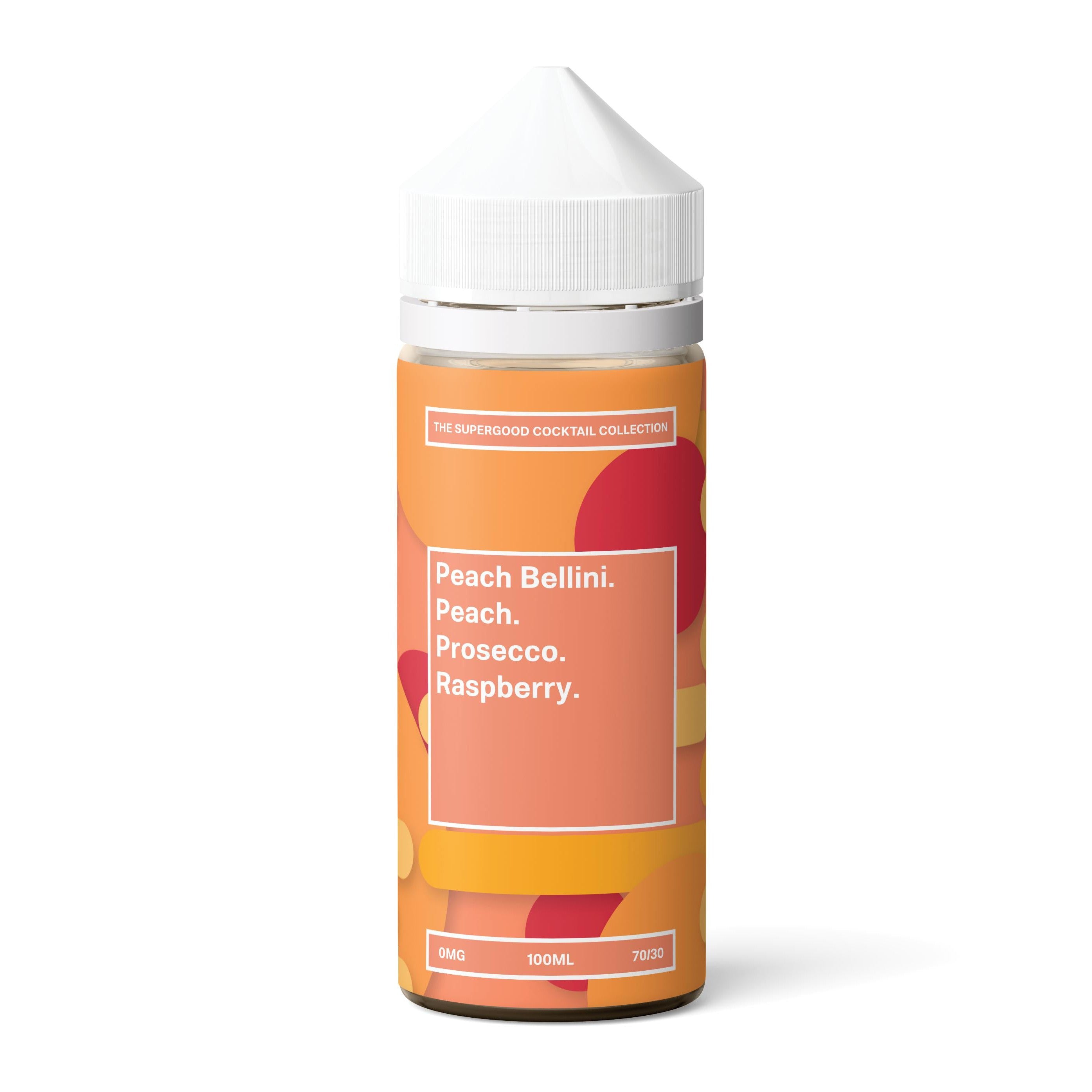 supergood vape juice Peach Bellini Shortfill by Supergood. - 100ml