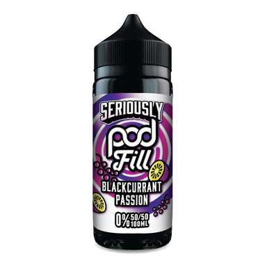 Blackcurrant Passion Shortfill by Seriously Pod Fill. - 100ml-Supergood.