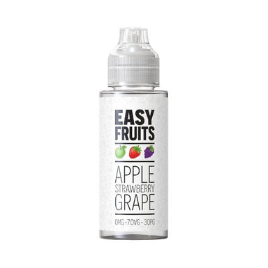 Apple Strawberry Grape Shortfill by Easy Fruits. - 100ml-Supergood.