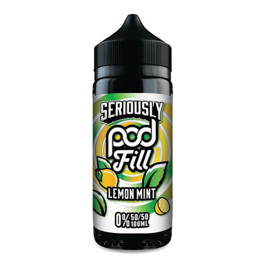 Lemon Mint Shortfill by Seriously Pod Fill. - 100ml-Supergood.