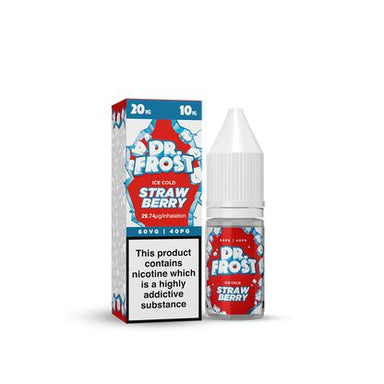 Strawberry Ice Nic Salt by Dr Frost. - 10ml-Supergood.