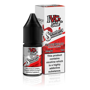 Strawberry Sensation Nic Salt by IVG. - 10ml-Supergood.