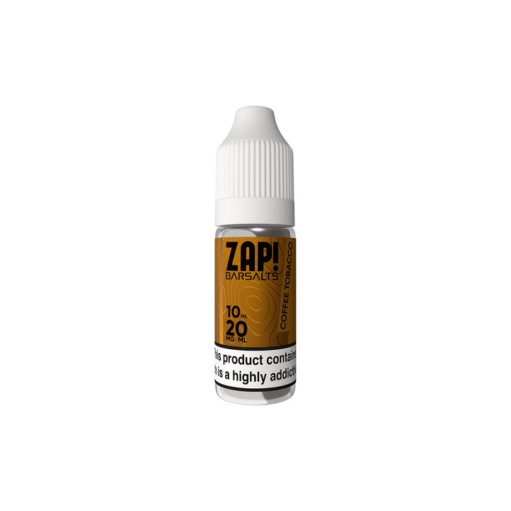 Coffee Tobacco Nic Salt by Zap! Bar Salts. - 10ml-Supergood.
