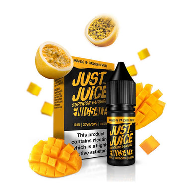 Mango & Passion Fruit Nic Salt by Just Juice. - 10ml-Supergood.