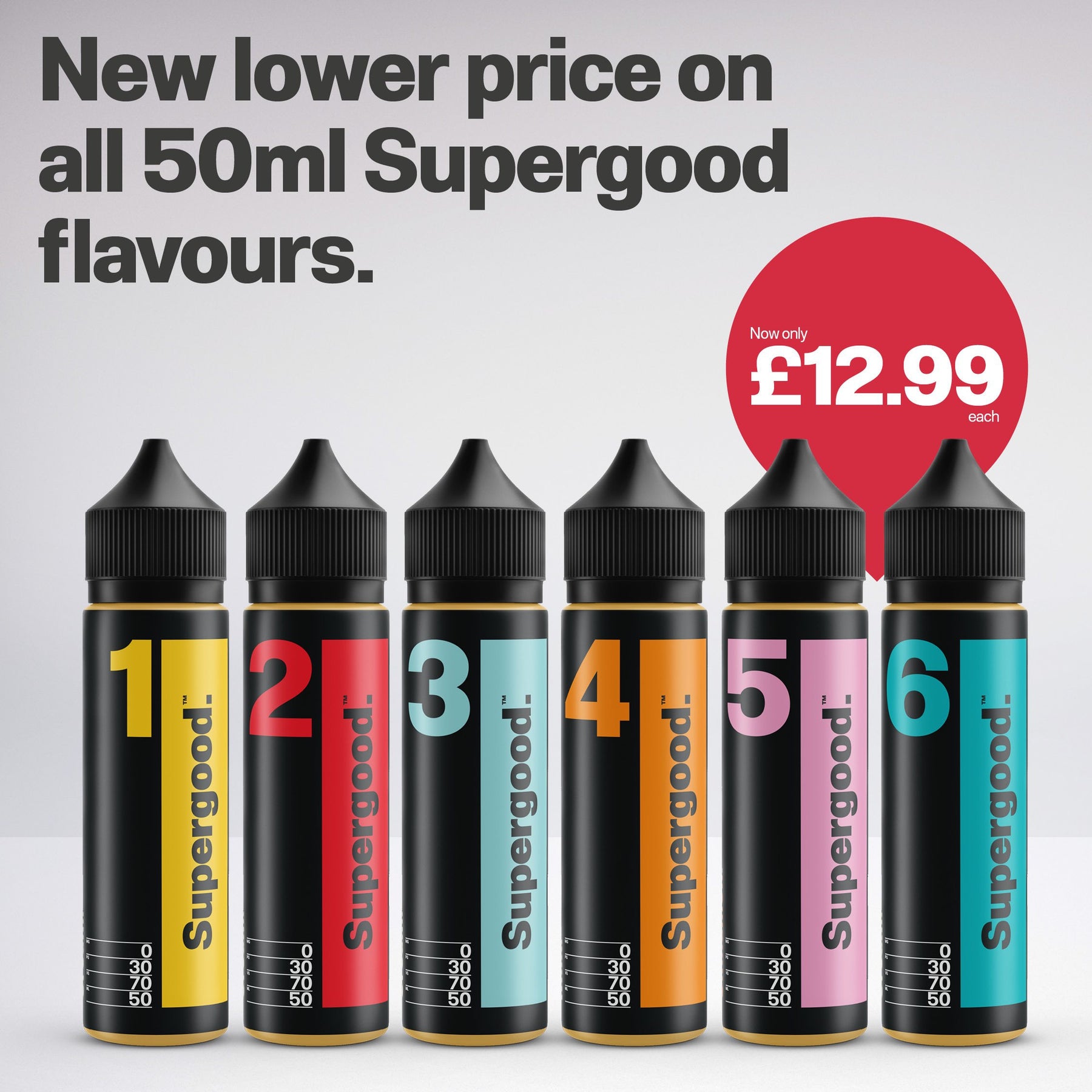 News-New lower price on all 50ml's | We Are Supergood.