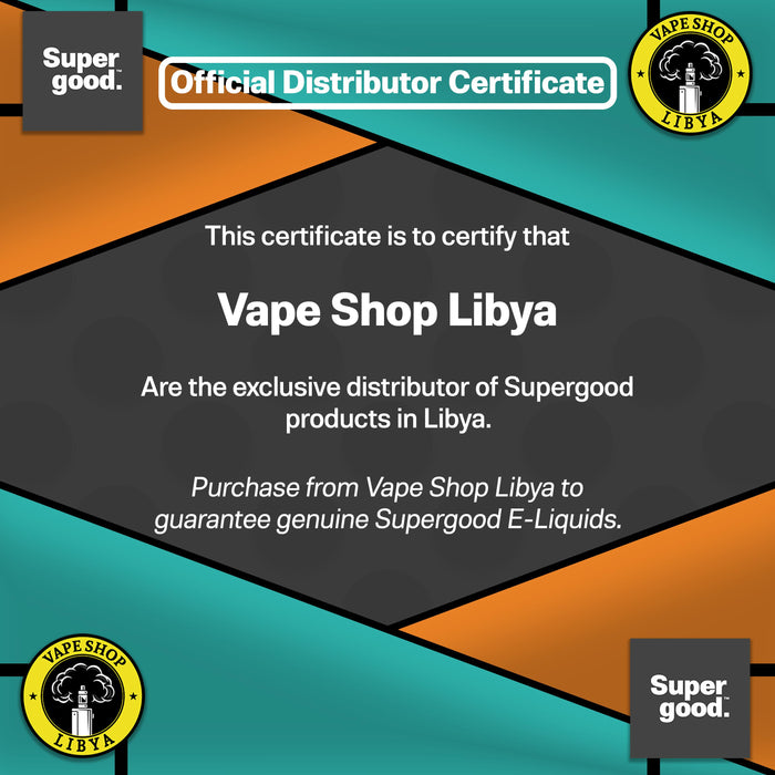 Supergood x Vape Shop Libya