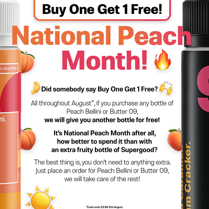 National Peach Month.