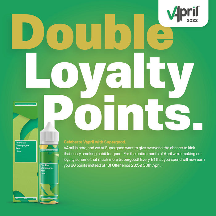 VApril 2022 - Double Loyalty Points