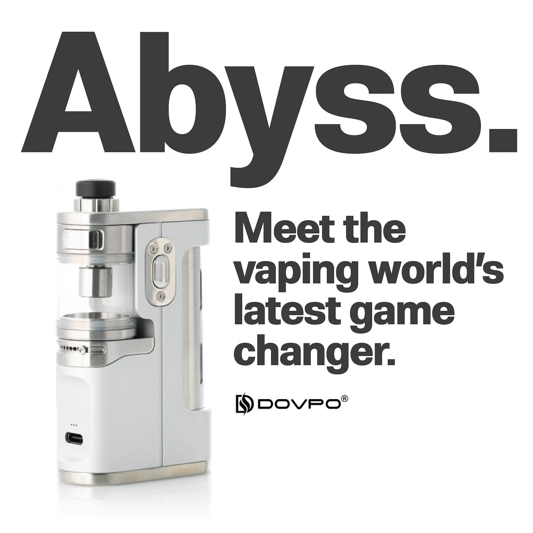 Dovpo Abyss Mod - the game changer to the vaping world.