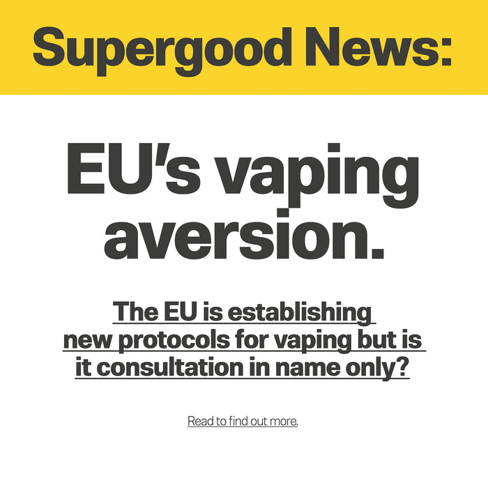 EU's vaping aversion.