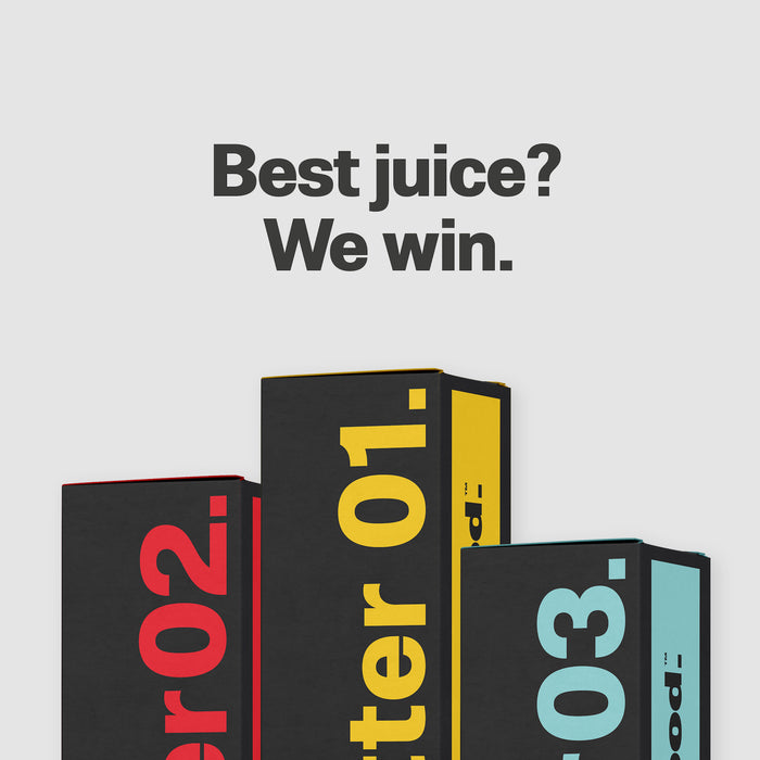 Best juice? We win.