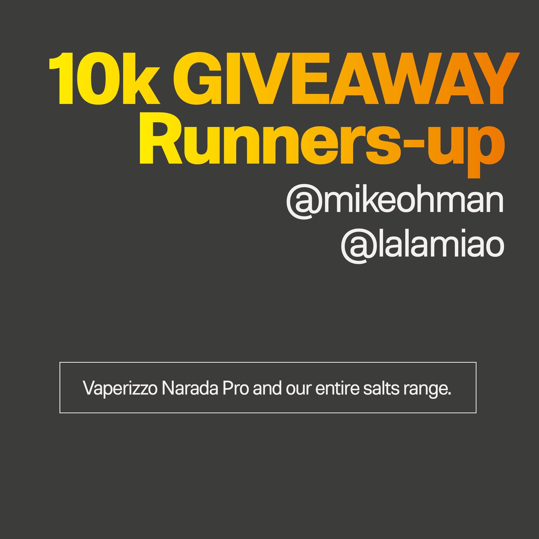 News-10k GIVEAWAY Runners-up | We Are Supergood.
