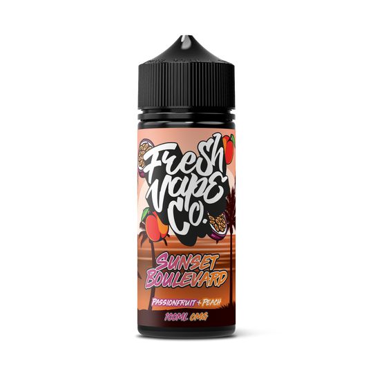 Sunset Boulevard Shortfill by Fresh Vape Co. - 100ml-Supergood.