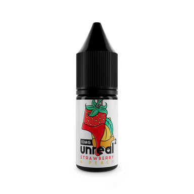 Strawberry & Peach Nic Salt by Unreal 2. - 10ml-Supergood.