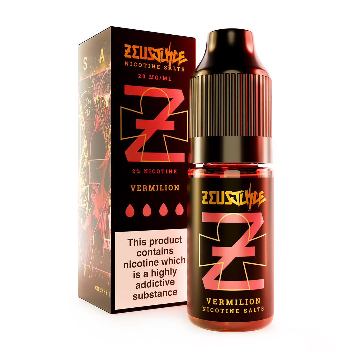 Vermillion Nic Salt by Zeus Juice. - 10ml-Supergood.