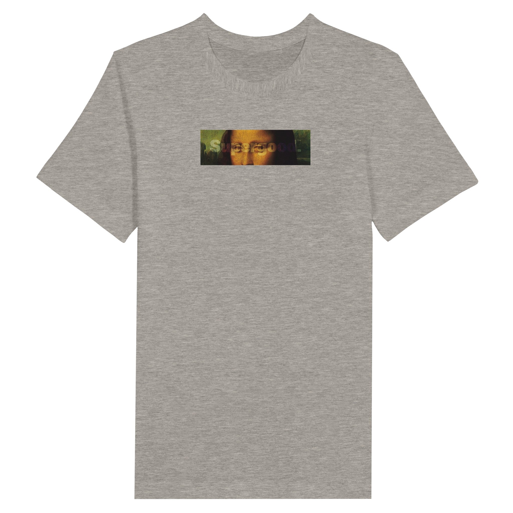 Mona Lisa Transparent Logo Tee by Supergood.-Supergood.