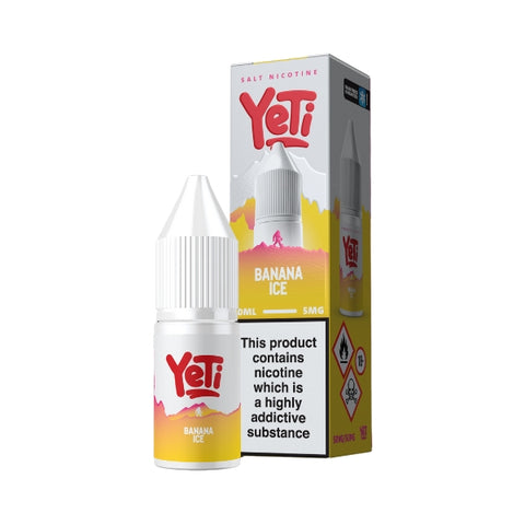 Banana Ice Nic Salt by Yeti Summit Series. - 10ml