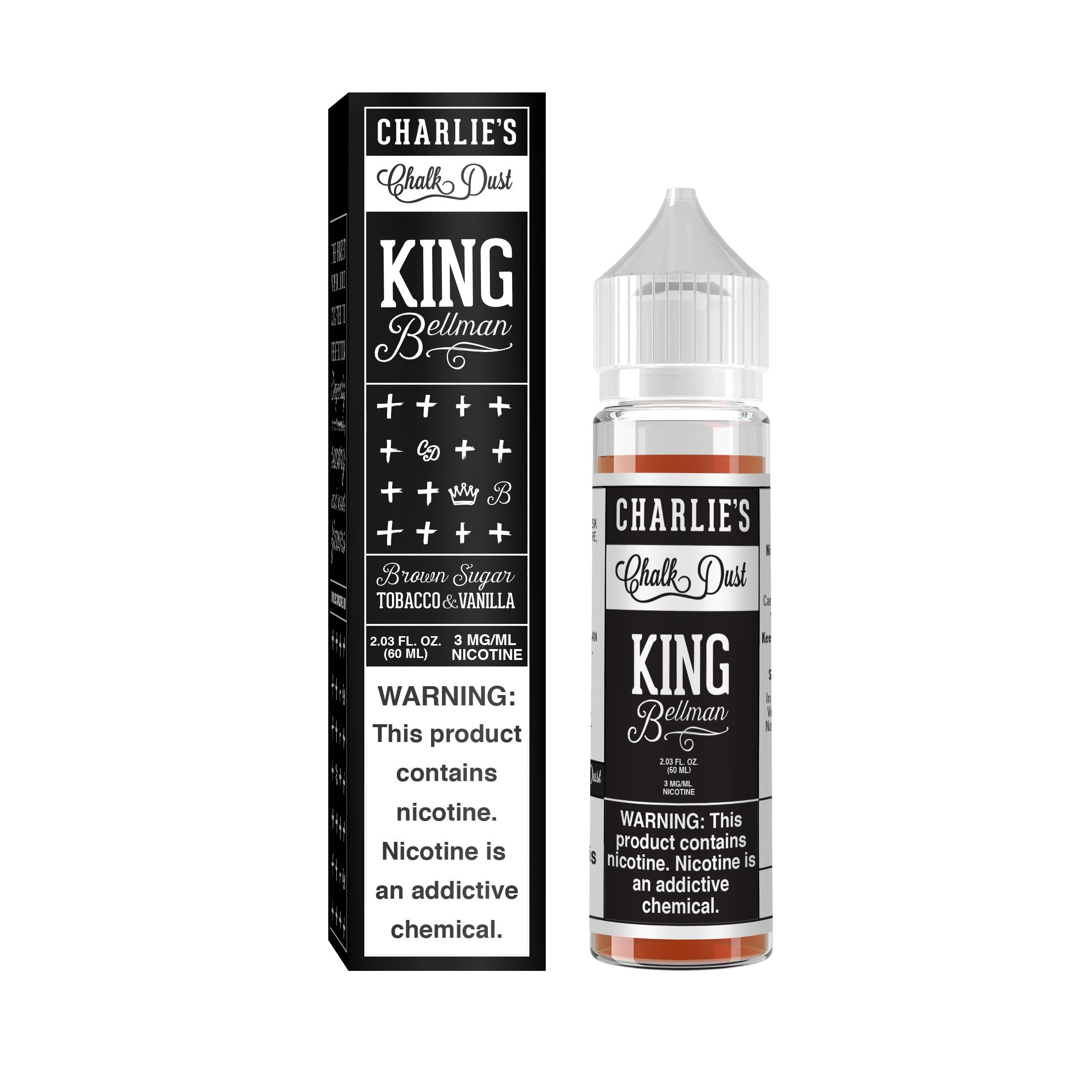 King Bellman Shortfill by Charlie's Chalk Dust. - 50ml-Supergood.