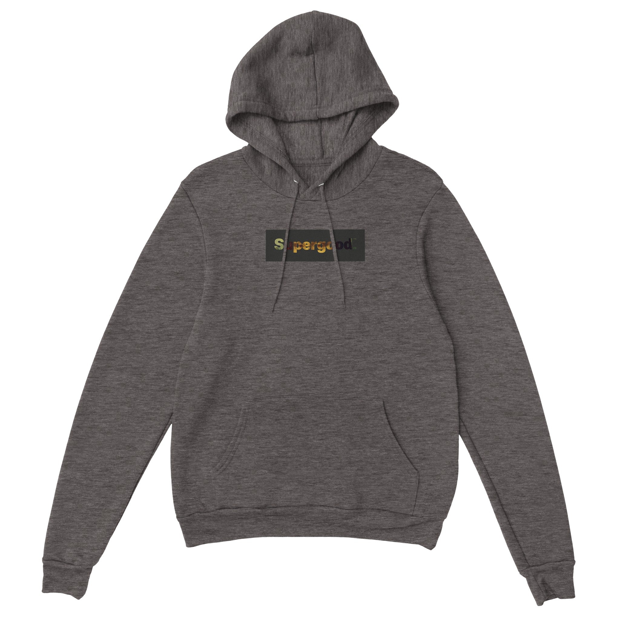 Mona Lisa Box Logo Hoodie by Supergood.-Supergood.