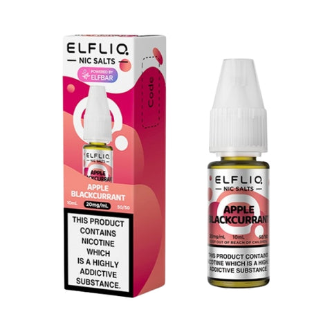 Apple Blackcurrant Nic Salt by Elfliq. - 10ml