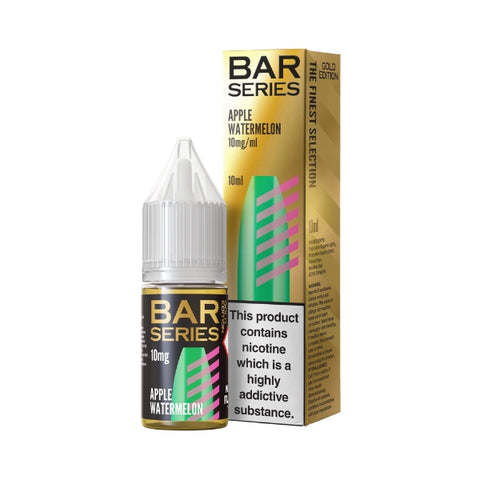 Apple Watermelon Nic Salt by Bar Series Gold Edition. - 10ml