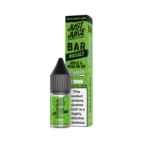Apple & Pear On Ice by Just Juice Reborn. - 10ml
