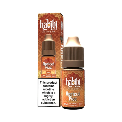 Apricot Fizz Nic Salt by Habibi. - 10ml