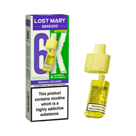 BM6000 Replacement Pod by Lost Mary.