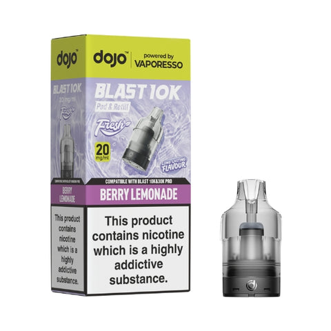 DOJO BLAST 10K Fresh Prefilled Pod by Vaporesso.
