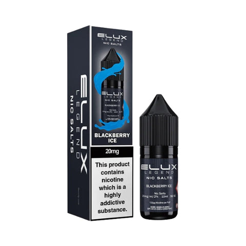 Blackberry Ice Nic Salt by Elux. - 10ml