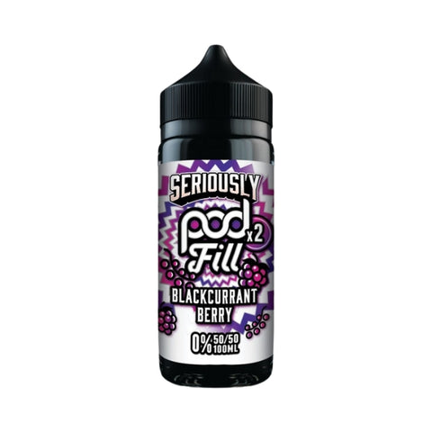 Blackcurrant Berry Shortfill by Seriously Pod Fill 2. - 100ml