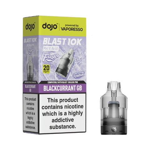 DOJO BLAST 10K Fresh Prefilled Pod by Vaporesso.