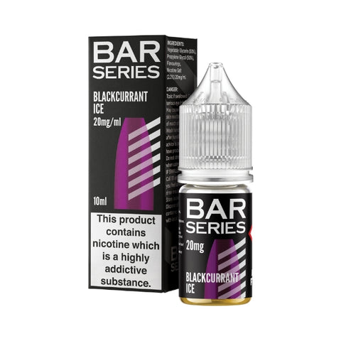 Blackcurrant Ice Nic Salt by Bar Series Core. - 10ml