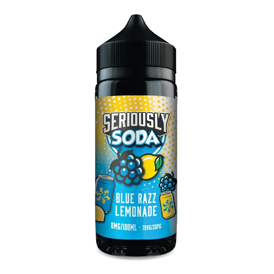 Blue Razz Lemonade Shortfill by Seriously Slushy. - 100ml-Supergood.