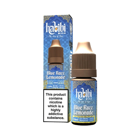 Blue Razz Lemonade Nic Salt by Habibi. - 10ml