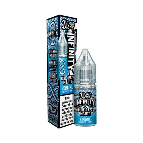 Blue Razz Mojito Nic Salt by Doozy Infinity. - 10ml