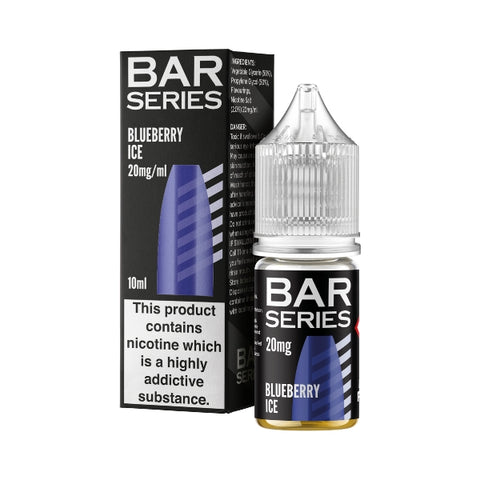 Blueberry Ice Nic Salt by Bar Series Core. - 10ml