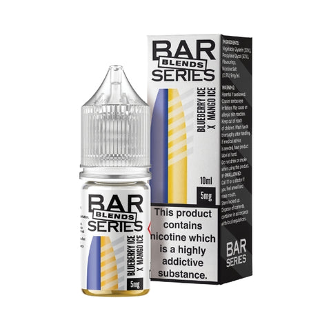 Blueberry ice x Mango Ice Nic Salt by Bar Series Blends. - 10ml