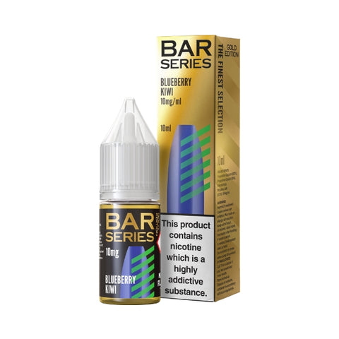 Blueberry Kiwi Nic Salt by Bar Series Gold Edition. - 10ml