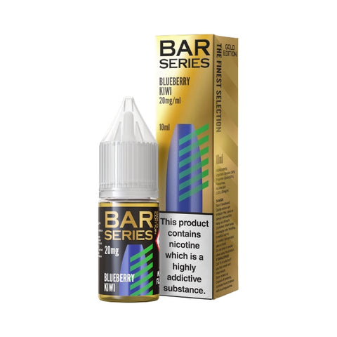 Blueberry Kiwi Nic Salt by Bar Series Gold Edition. - 10ml