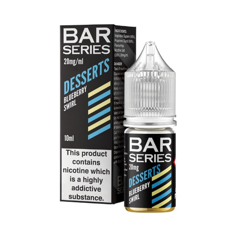 Blueberry Swirl Nic Salt by Bar Series Desserts. - 10ml