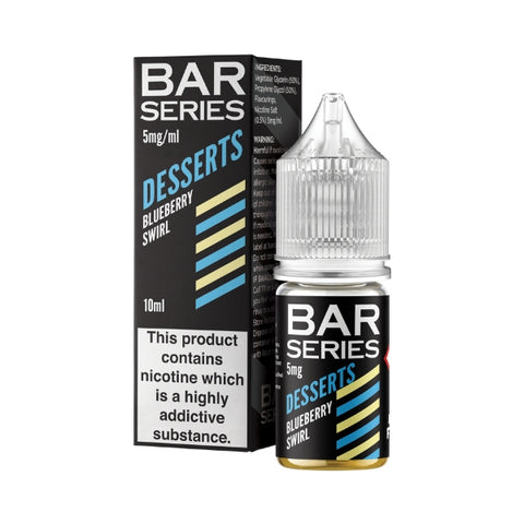 Blueberry Swirl Nic Salt by Bar Series Desserts. - 10ml