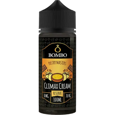 Climax Cream Pastry Makers Shortfill by Bombo. - 100ml-Supergood.