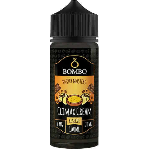 Climax Cream Pastry Makers Shortfill by Bombo. - 100ml-Supergood.