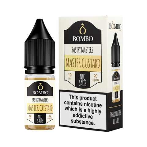 Master Custard Nic Salt by Bombo Pastry Masters. - 10ml