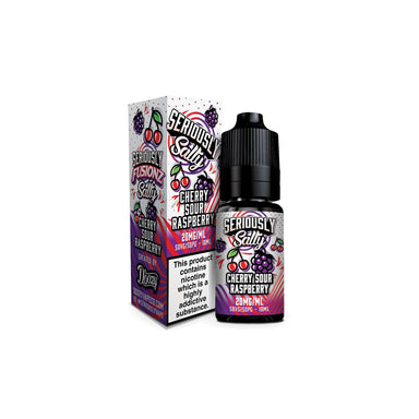 Cherry Sour Raspberry Nic Salt by Seriously Fuzions Salty. - 10ml-Supergood.