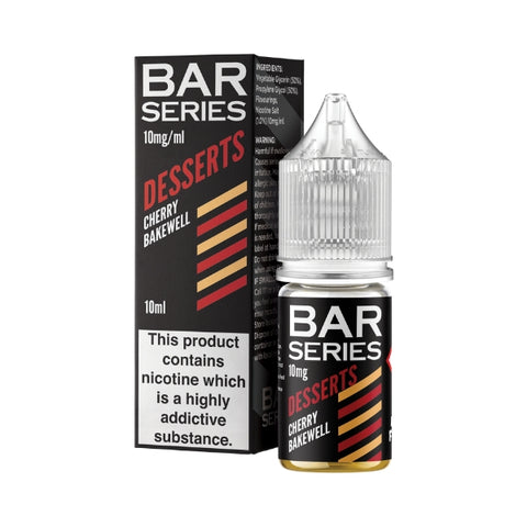 Cherry Bakewell Nic Salt by Bar Series Desserts. - 10ml
