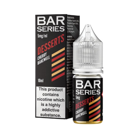 Cherry Bakewell Nic Salt by Bar Series Desserts. - 10ml